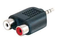 C2G - Audio-adapter - RCA hona till mini-phone stereo 3.5 mm hane 80471