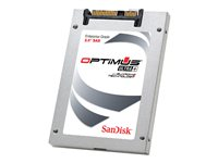 SanDisk Optimus Ultra+ - SSD - krypterat - 100 GB - inbyggd - 2.5" - SAS 6Gb/s - TCG Enterprise SSC SDLKAE9W-100G-5CA1