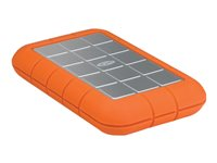 LaCie Rugged Triple - Hårddisk - krypterat - 500 GB - extern (portabel) - FireWire 800 / USB 3.0 - 7200 rpm - 256 bitars AES 301983