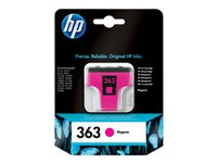 HP 363 - 3.5 ml - magenta - original - magenta - bläckpatron - för Photosmart 31XX, 82XX, C5100, C5170, C5175, C5190, C5194, C6100, C6150, C6175, C7100 C8772EE#301