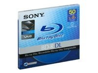 Sony BNR50AV - BD-R DL - 50 GB 1x - 2x - CD-fodral BNR50AV
