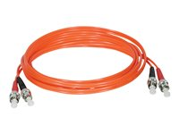 C2G - Patch-kabel - ST-läge (multi-mode) (hane) till ST-läge (multi-mode) (hane) - 5 m - fiberoptisk - 62,5/125 mikron - formpressad 85003