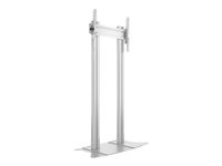 Multibrackets M Display Stand 210 Dual Pillar - Ställ - för platt panel - aluminium - silver - skärmstorlek: 70"-110" - monteringsgränssnitt: upp till 800 x 600 mm - golvstående 7350073732562