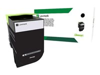 Lexmark 802HK - Lång livslängd - svart - original - tonerkassett LCCP, LRP - för Lexmark CX410de, CX410dte, CX410e, CX510de, CX510dhe, CX510dthe 80C2HK0