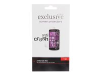 Insmat Exclusive AntiCrash - Skärmskydd för mobiltelefon - film - transparent - för Samsung Galaxy A02s 861-1238
