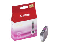 Canon CLI-8M - 13 ml - magenta - original - förpackning med stöldmärkning - bläcktank - för PIXMA iP3500, iP4500, iP5300, MP510, MP520, MP610, MP960, MP970, MX700, MX850, Pro9000 0622B026