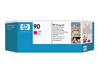 HP 90 - Magenta - skrivhuvud med rengörare - för DesignJet 4000, 4000ps, 4020, 4020ps, 4500, 4500mfp, 4500ps, 4520, 4520 HD-MFP, 4520ps C5056A