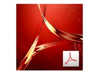 Adobe Acrobat Pro - Uppgraderingsplan (2 år) - 1 användare - akademisk - CLP - Nivå 3 (100000+) - 80 punkter - avgift för 24 månader - Win, Mac - International English 65196298AB03A24