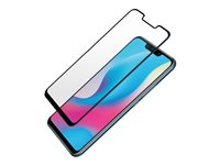 Insmat Exclusive - Skärmskydd för mobiltelefon - helskärm, 9H Brilliant - 2.5D - glas - ramfärg svart - för Xiaomi Redmi Note 11, Note 11S 861-1357