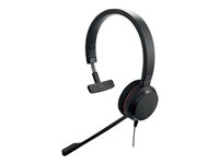 Jabra Evolve 20 MS mono - Headset - på örat - kabelansluten - USB - Certifierad för Skype for Buisness 4993-823-109