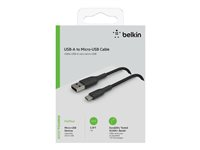 Belkin BOOST CHARGE - USB-kabel - mikro-USB typ B (hane) till USB (hane) - 1 m - svart CAB007BT1MBK