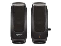 Logitech S-120 - Högtalare - för persondator - 2.3 Watt (Total) - svart 980-000010