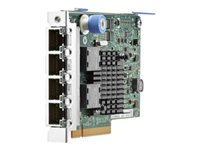 HPE 366FLR - Nätverksadapter - PCIe 2.1 x4 - Gigabit Ethernet x 4 - för ProLiant DL360 Gen10, DL388p Gen8 665240-B21