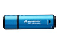 Kingston IronKey Vault Privacy 50C IKVP50C - USB flash-enhet - krypterat - 512 GB - USB 3.2 Gen 1 - TAA-kompatibel IKVP50C/512GB