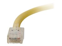 C2G Cat5e Non-Booted Unshielded (UTP) Network Patch Cable - Patch-kabel - RJ-45 (hane) till RJ-45 (hane) - 2 m - UTP - CAT 5e - tvinnad, enhetsstart - gul 83103