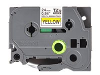 Brother TZe-SL651 - Självhäftande - svart på gult - Rulle ( 2,4 cm x 8 m) 1 kassett(er) bandlaminat - för P-Touch PT-D800W, PT-E550WSP, PT-E550WVP, PT-P900W, PT-P950NW TZESL651