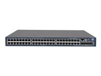 HPE 5500-48G-PoE+ SI Switch with 2 Interface Slots - Switch - L4 - Administrerad - 48 x 10/100/1000 (PoE) + 4 x kombinations-SFP - rackmonterbar - PoE JG239A#ABB
