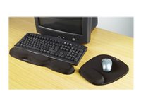 Kensington Foam Mouse Wristrest - Mustablett med handledskudde - svart 62384