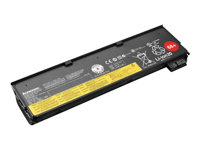 Lenovo ThinkPad Battery 68+ - Batteri för bärbar dator - litiumjon - 6-cells - 6.6 Ah - för ThinkPad L450; L460; L470; P50s; T440; T440s; T450; T450s; T460; T460p; T470p; T550; T560; W550s; X240; X250; X260; X270 0C52862