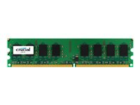 Crucial - DDR2 - modul - 2 GB - DIMM 240-pin - 667 MHz / PC2-5300 - CL5 - 1.8 V - ej buffrad - icke ECC CT25664AA667