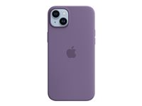 Apple - Baksidesskydd för mobiltelefon - MagSafe-kompatibilitet - silikon - iris - för iPhone 14 Plus MQUF3ZM/A