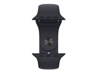 Apple - Band för smart klocka - Vanlig storlek - midnatt - för Watch (42 mm, 44 mm, 45 mm, 49 mm) MKUQ3ZM/A