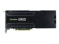 NVIDIA GRID K2 - Grafikkort - 2 GPU - GRID K2 - 8 GB GDDR5 - PCIe 3.0 x16 - fläktlös - för ProLiant DL360 Gen9, DL380 Gen9 753958-B21