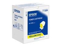 Epson - Gul - original - tonerkassett - för Epson AL-C300; AcuLaser C3000; WorkForce AL-C300 C13S050747