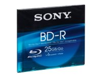 Sony BNR25SL - BD-R - 25 GB 6x - tunt CD-fodral BNR25SL