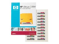 HPE Ultrium 3 RW Bar Code Label Pack - Streckkodsetiketter - för StorageWorks MSL4048; StorageWorks 1/8 G2 Tape Autoloader; StorageWorks Ultrium 920 Q2007A