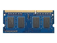 HP - DDR3L - modul - 4 GB - SO DIMM 204-pin - 1600 MHz / PC3-12800 - 1.35 V - ej buffrad - icke ECC - för HP 250 G5 (DDR3); EliteBook 745 G3, 755 G3, 840 G1; ProBook 430 G3 (DDR3), 440 G3 (DDR3) H6Y75AA#AC3