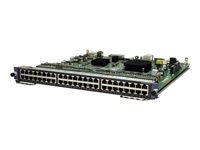 HPE SC Module - Expansionsmodul - Gigabit Ethernet (PoE+) x 48 - för HPE 7502, 7503-S, 7506, 7506-V; FlexNetwork 7503, 7510 JG663A
