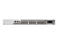 HPE 8/24 Base (16) Full Fabric Ports Enabled SAN Switch - Switch - Administrerad - 16 x 8 GB fiberkanal SFP+ - rackmonterbar AM868B