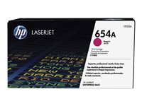 HP 654A - Magenta - original - LaserJet - tonerkassett (CF333A) - för Color LaserJet Enterprise M651dn, M651n, M651xh; Color LaserJet Managed M651dnm, M651xhm CF333A