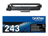 Brother TN243BK - Svart - original - tonerkassett - för Brother DCP-L3510, L3517, L3550, HL-L3210, L3230, L3270, MFC-L3710, L3730, L3750, L3770 TN243BK
