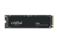 Crucial T705 - SSD - krypterat - 1 TB - inbyggd - M.2 2280 - PCI Express 5.0 (NVMe) - TCG Opal Encryption 2.01 CT1000T705SSD3