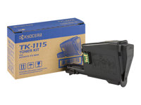 Kyocera TK 1115 - Svart - original - tonerkassett - för Kyocera FS-1220MFP, FS-1220MFP/KL3, FS-1320MFP, FS-1320MFP/KL3; FS-1041, 1041/KL3 1T02M50NL0