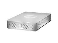G-Technology G-DRIVE ev 220 GDEV220EA20001ADB - Hårddisk - 2 TB - extern (desktop) - 2.5" - USB 3.0 / SATA 3Gb/s - 5400 rpm - silver 0G03188