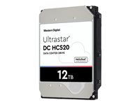 WD Ultrastar DC HC520 HUH721212ALE601 - Hårddisk - krypterat - 12 TB - inbyggd - 3.5" - SATA 6Gb/s - 7200 rpm - buffert: 256 MB - Self-Encrypting Drive (SED), TCG Encryption, Bulk Data Encryption (BDE) 0F30145