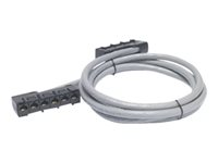 APC Data Distribution Cable - Nätverkskabel - TAA-kompatibel - RJ-45 (hona) till RJ-45 (hona) - 8.8 m - UTP - CAT 5e - grå DDCC5E-029