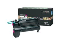 Lexmark - Extra lång livslängd - magenta - original - tonerkassett LCCP, LRP - för Lexmark C792, X792 C792X1MG