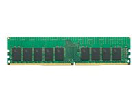 Micron - DDR4 - modul - 16 GB - DIMM 288-pin - 2666 MHz / PC4-21300 - CL19 - 1.2 V - registrerad med paritet - ECC MTA18ASF2G72PDZ-2G6J1R