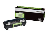 Lexmark 602H - Lång livslängd - svart - original - tonerkassett LCCP, LRP - för Lexmark MX310, MX410, MX510, MX511, MX611 60F2H00
