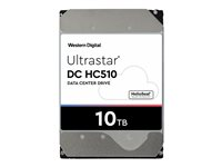 WD Ultrastar DC HC510 HUH721010ALE600 - Hårddisk - 10 TB - inbyggd - 3.5" - SATA 6Gb/s - 7200 rpm - buffert: 256 MB 0F27604