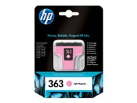 HP 363 - 5.5 ml - ljus magenta - original - bläckpatron - för Photosmart 31XX, 82XX, C5100, C5170, C5175, C5190, C5194, C6100, C6150, C6175, C7100 C8775EE#ABE