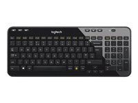 Logitech Wireless Keyboard K360 - Tangentbord - trådlös - 2.4 GHz - engelska 920-003082