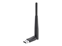 Belkin SURF N300XR USB Wireless N Adapter - Extended Range - Nätverksadapter - USB 2.0 - 802.11a, 802.11b/g/n F9L1004AZ