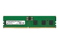 Micron - DDR5 - modul - 16 GB - DIMM 288-pin - 5600 MHz / PC5-44800 - CL46 - 1.1 V - registrerad - ECC MTC10F1084S1RC56BR