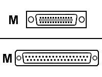 Cisco - Seriell RS-449-kabel (DTE) - Smart seriell (hane) till DB-37 (hane) - 3 m - skärmad - för Universal Access Server AS5300, AS5300-96, AS53-120, AS53-192, AS53-48, AS53-60, AS53-96 CAB-SS-449MT=