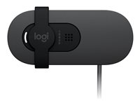 Logitech BRIO 105 - Webbkamera - färg - 2 MP - 1920 x 1080 - 720p, 1080p - ljud - USB 960-001592